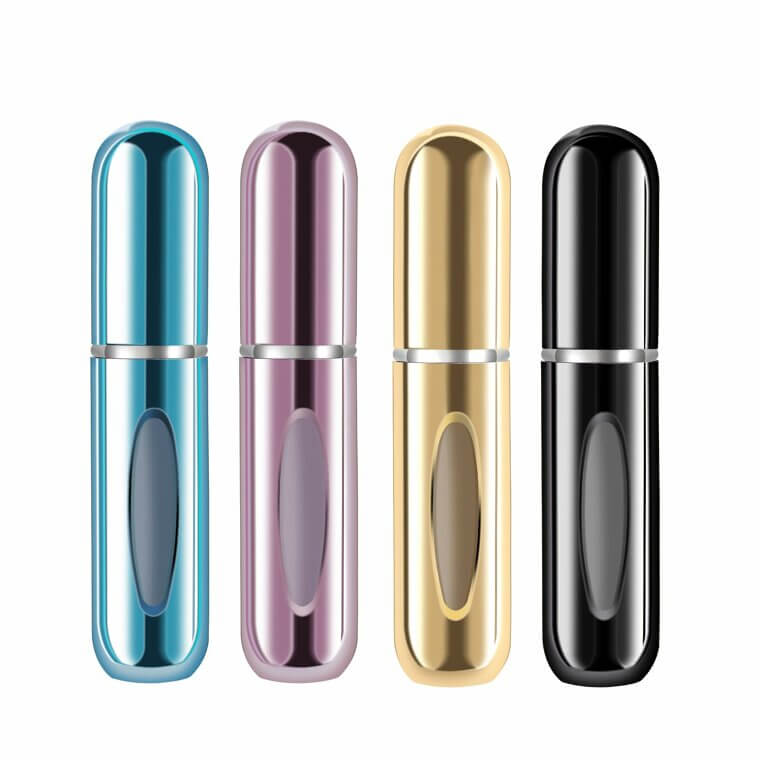 Yamadura Perfume Atomizer - Travel-Friendly, Refillable, Leak-Proof Convenience 