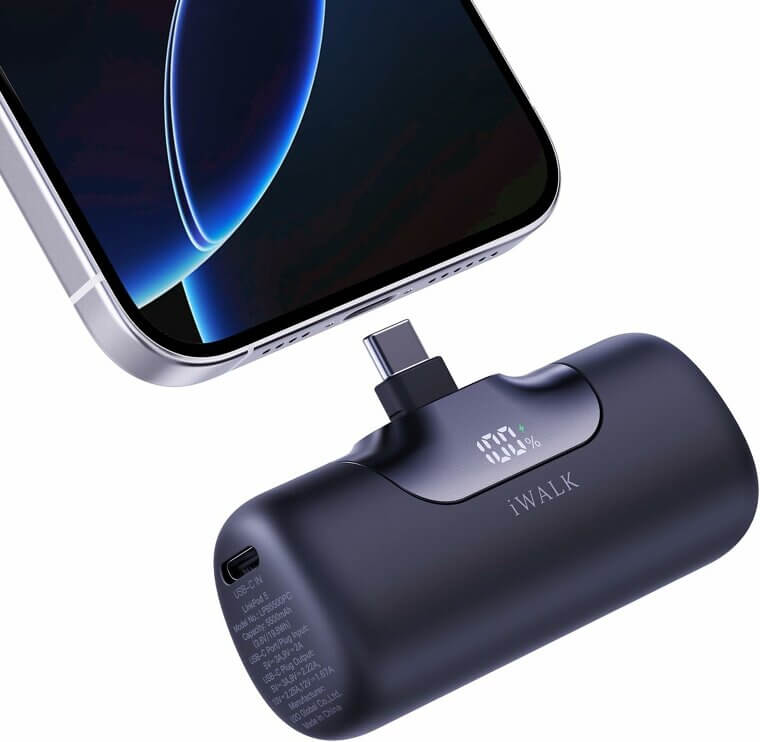 iWALK Portable Charger - Fast, Compact Power for Your Devices! - Now 10% Off!