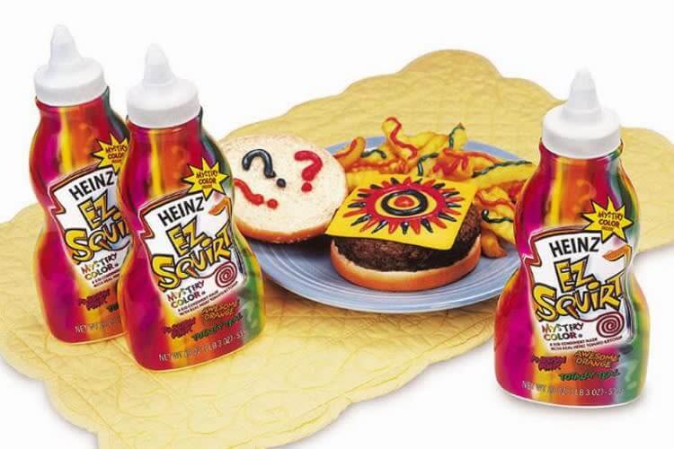 Heinz EZ Squirt Ketchup So You Could Create Art With Your Food
