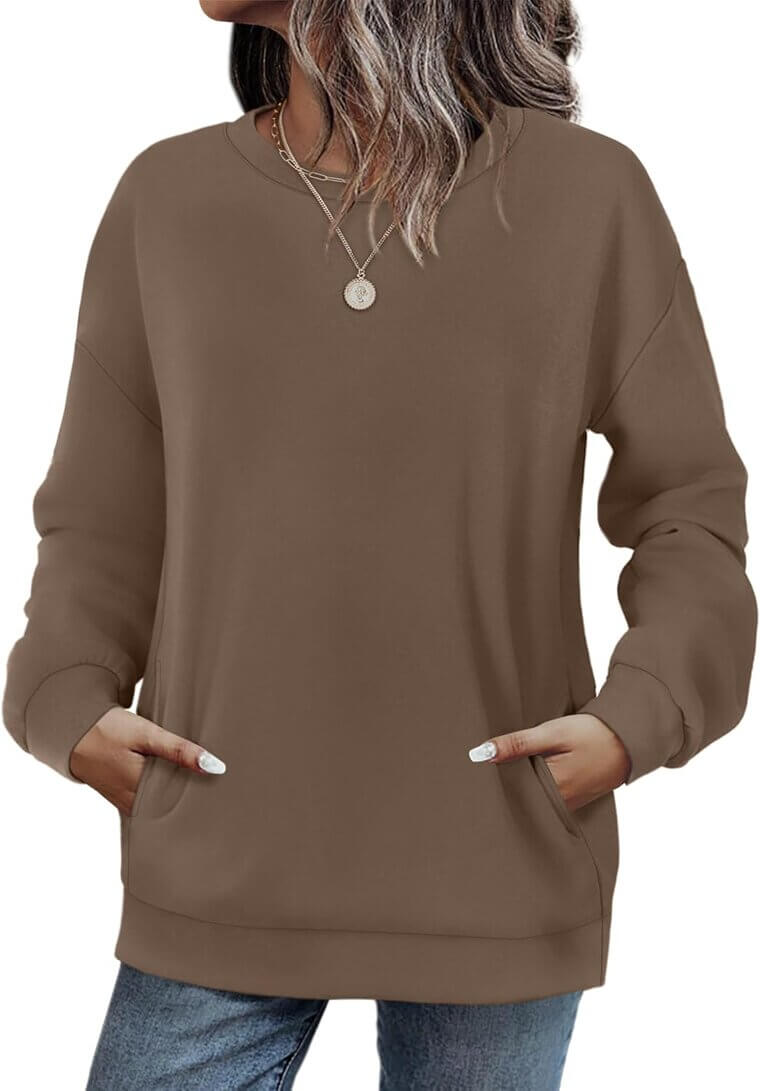 WIHOLL Sweatshirts - Cozy Fall Fashion with Pockets! - Enjoy 40% Off!