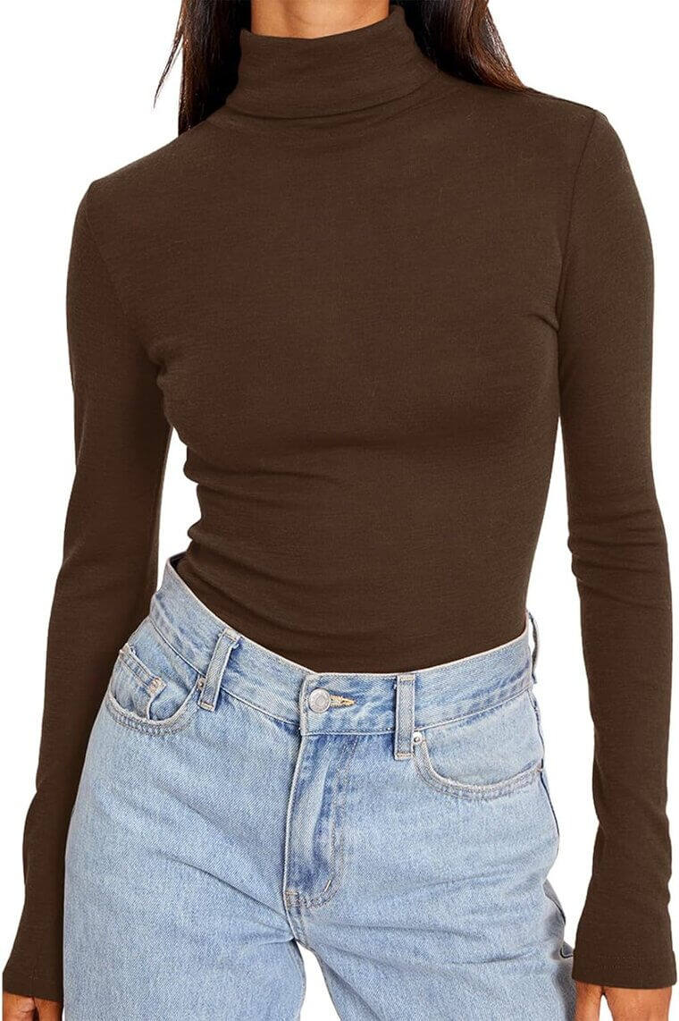 Trendy Queen Turtleneck Tops for Chic Fall Style - Enjoy 31% Off!
