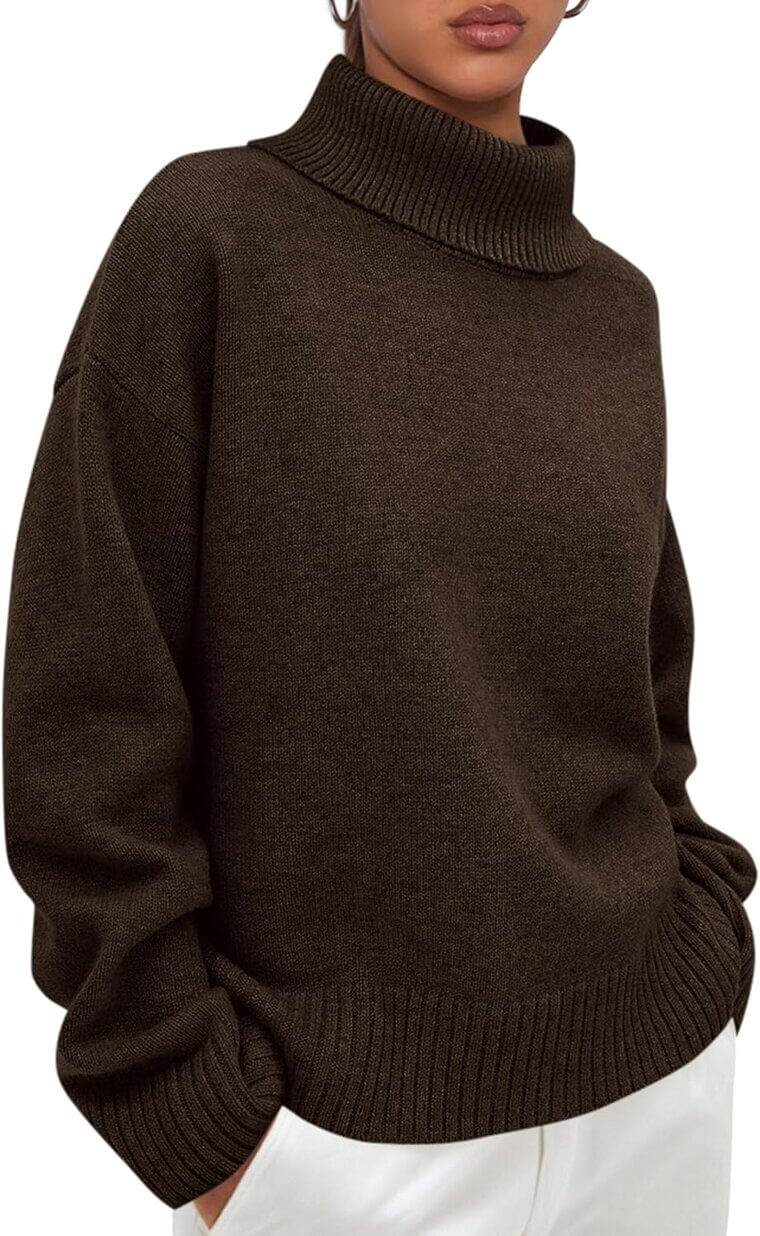 PRETTYGARDEN Turtleneck Sweater - Cozy, Trendy Style for Fall 
