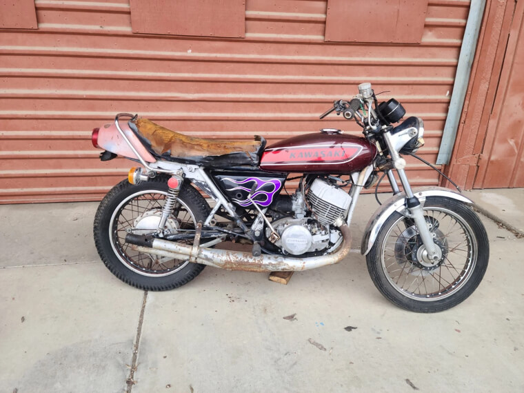 1975 Kawasaki H2 750 Mach IV Triple - $7,100