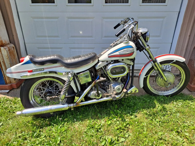 1971 Harley-Davidson FX SUPER GLIDE BOAT TAIL - $15,100