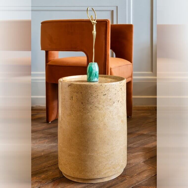 Pitted Stone and Travertine