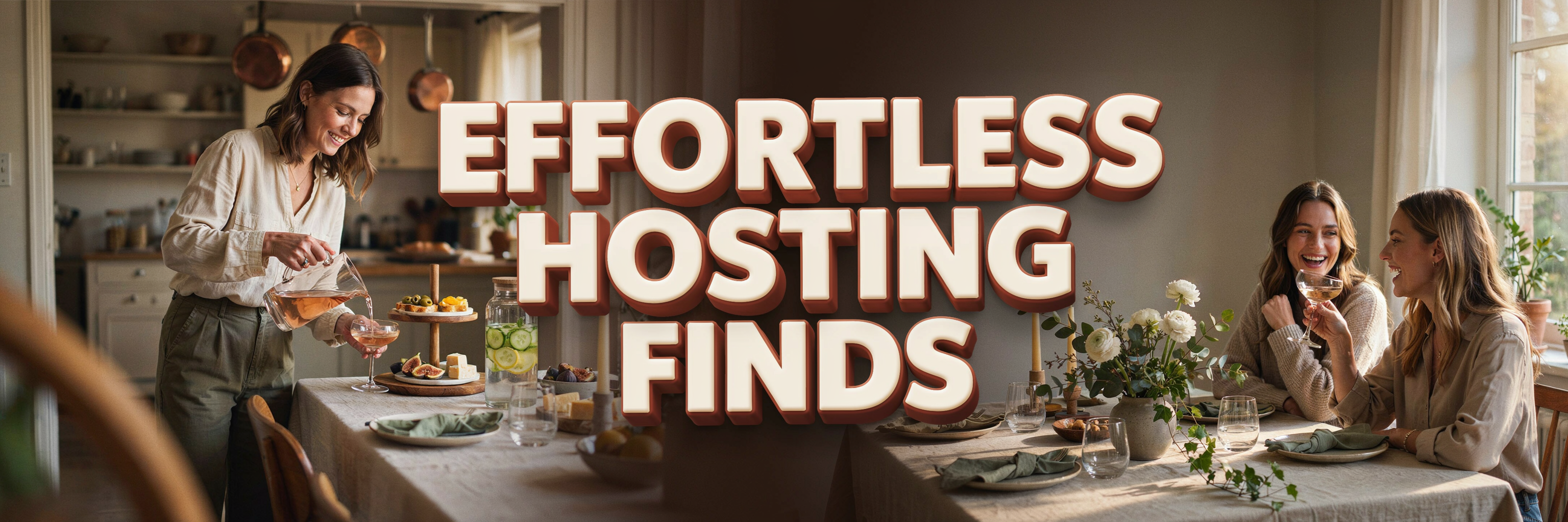 Effortless Hosting Finds for the Person Who Wants to Actually Enjoy the Party