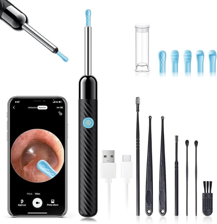 Earwax Remover Kit with Camera - Clean & See Clearly! - 27% Off!