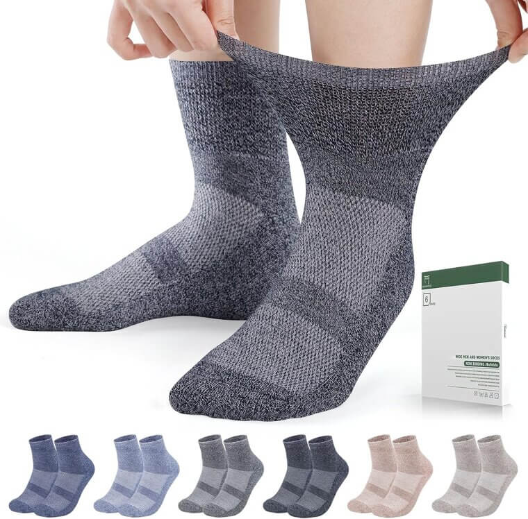 Bulinlulu Diabetic Socks - Bamboo Comfort for All - - Now 52% Off!