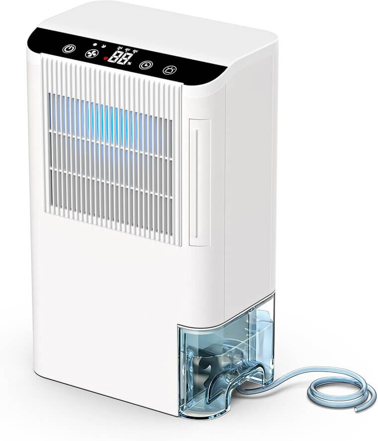 Onsekin Dehumidifier for Home & Basement - Portable, Quiet, Efficient - Now 70% Off!