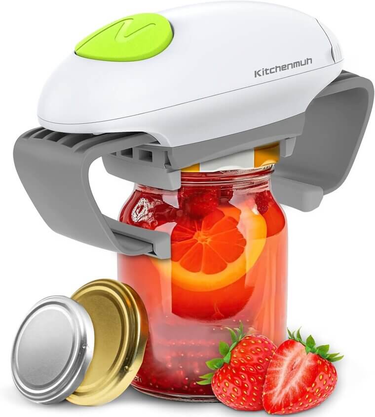 Electric Jar Opener - Effortless Help for Arthritic Hands - Now 17% Off!