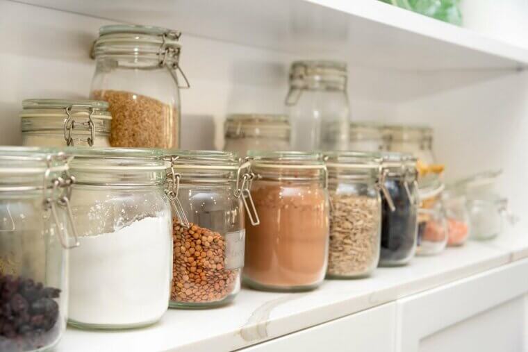 Use Coordinated Storage in the Pantry