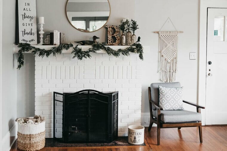 Install a Faux Fireplace Mantel