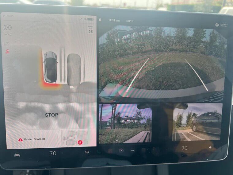 Parking Sensor and Camera Glitches