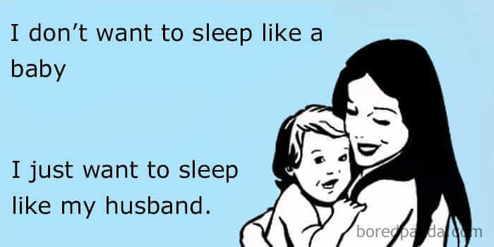 "I Want To Sleep Like My Husband"