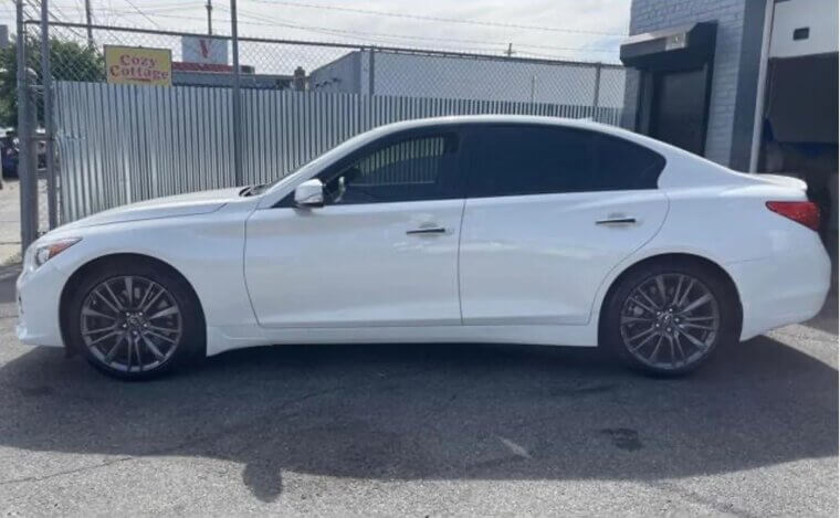 Infiniti Q50 Red Sport 400