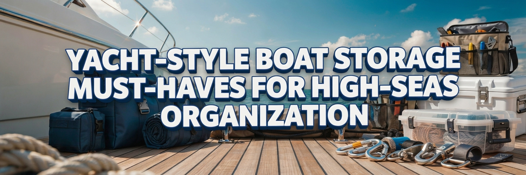 Yacht-Style Boat Storage Must-Haves