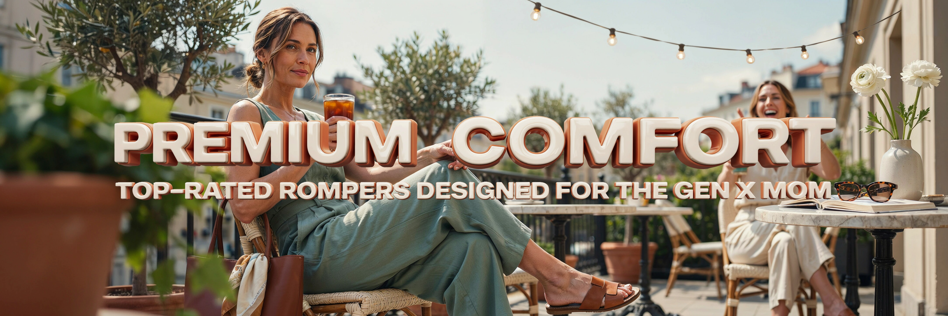 Premium Comfort: Top-Rated Rompers Designed for the Gen X Mom