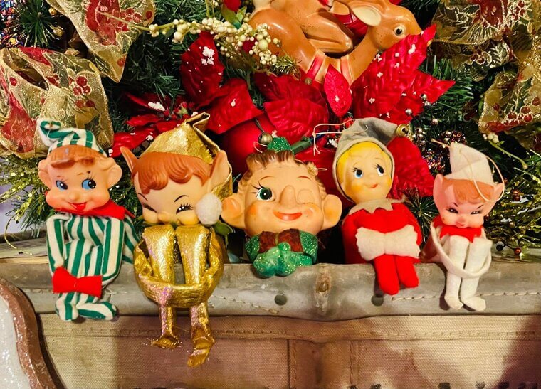 Vintage Elves and Pixies Once Found Everywhere