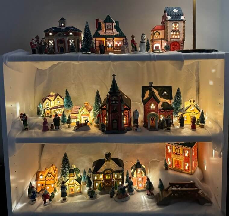 Old Ceramic Christmas Villages Worth Collecting