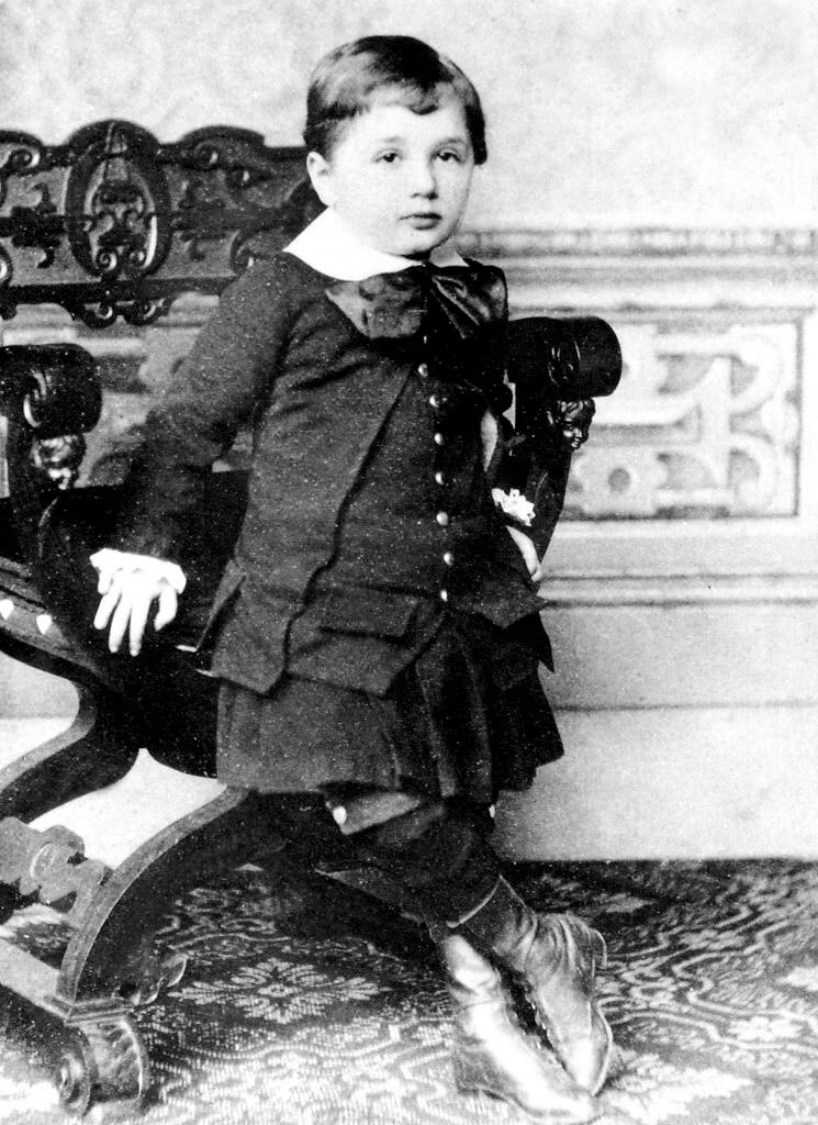 Albert Einstein sprach nicht, bis er fünf Jahre alt war