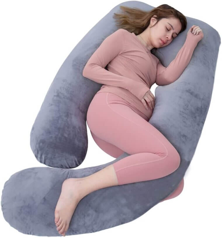 AWESLING Pregnancy Pillow - Ultimate Comfort for Moms