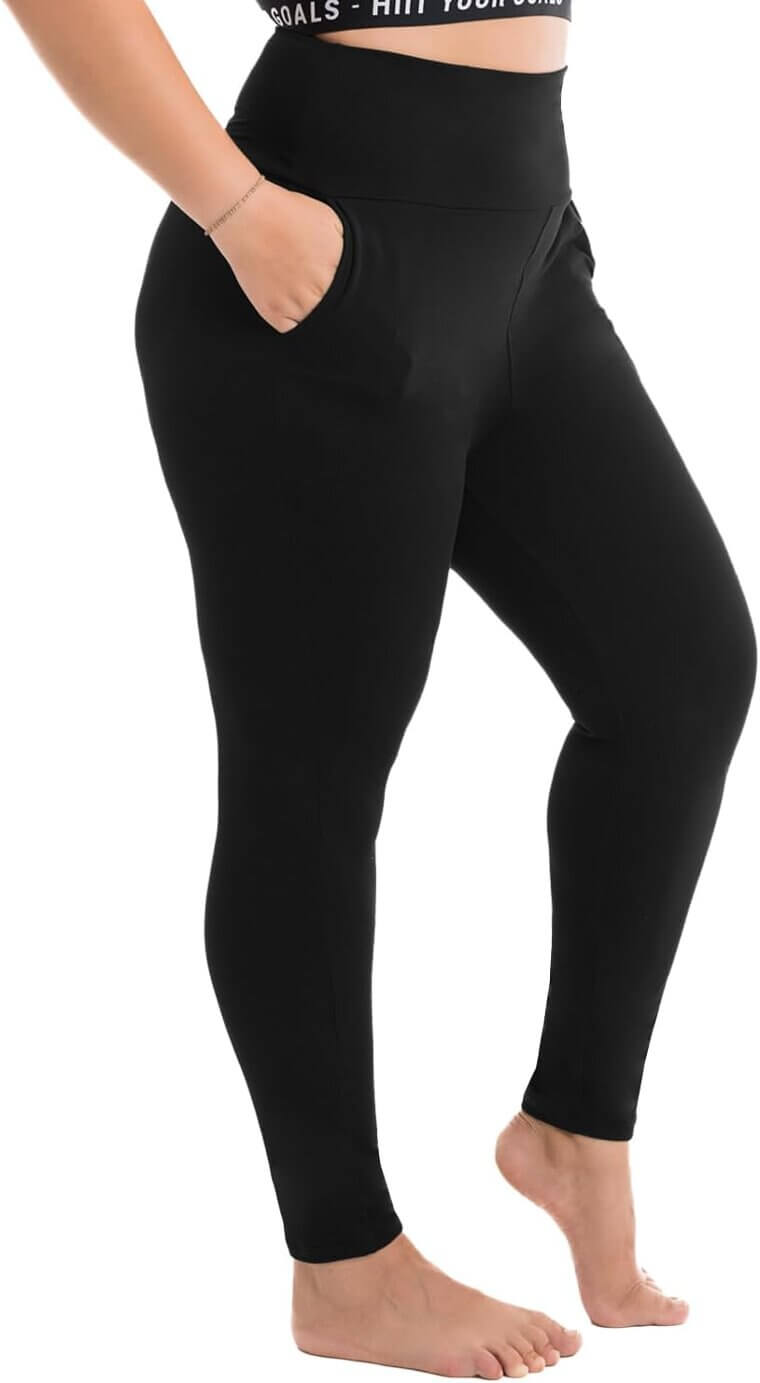 Walifrey Leggings - High Waist Plus Size with Pockets - Now 20% Off!