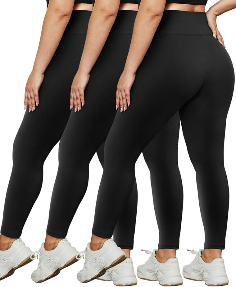 HLTPRO Plus Size Leggings - Comfy, Stretchy, Everyday Wear 