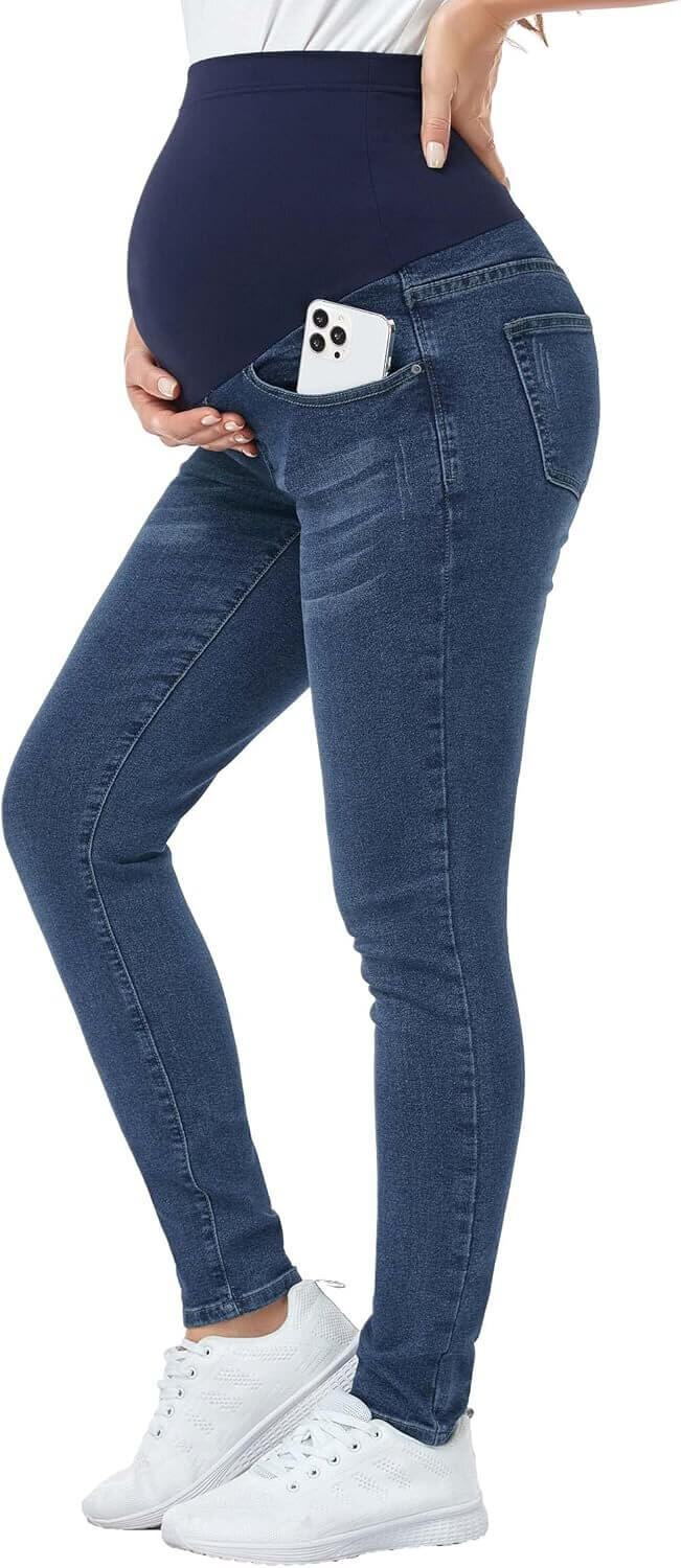 PACBREEZE Maternity Jeans - Comfort & Style for Moms-to-Be 