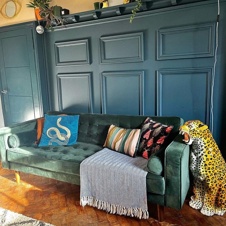 Faux Wall Paneling Sometimes Looks Out of Place