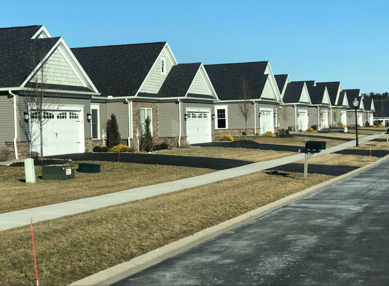 Identical and Suburban Homes
