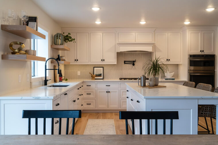 All-White Kitchens Can Look Too Sterile