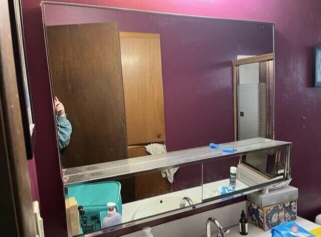 Unpolished Bathroom Reflections