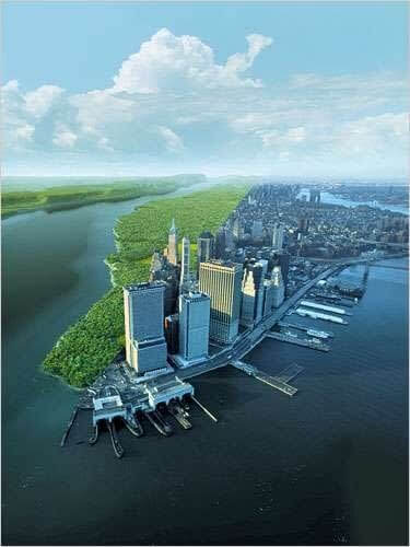 The Stark Contrast Between Manhattan 400 Years Ago Vs Today