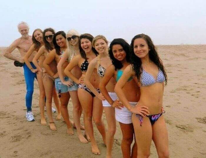 An Interesting Addition To A Bikini Shot
