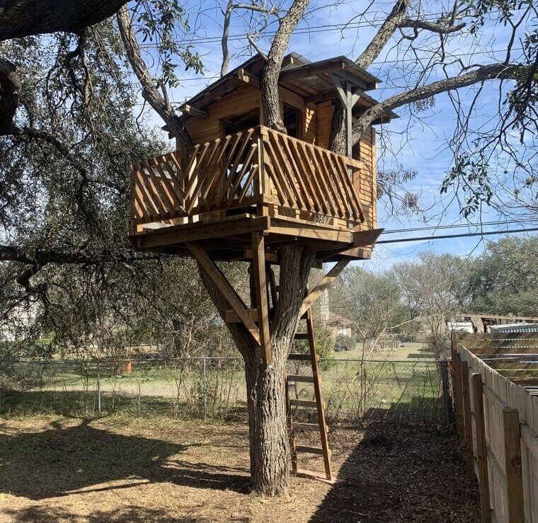 Using Real Tools to Build Forts and Treehouses