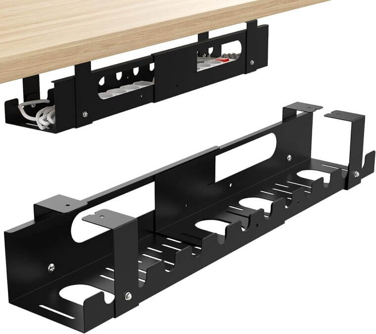 Cable Management Tray - Tidy Up Your Desk Space! - Don’t Miss the 6% Discount!