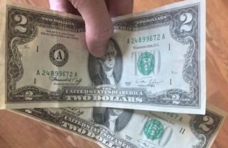 $2 Bills