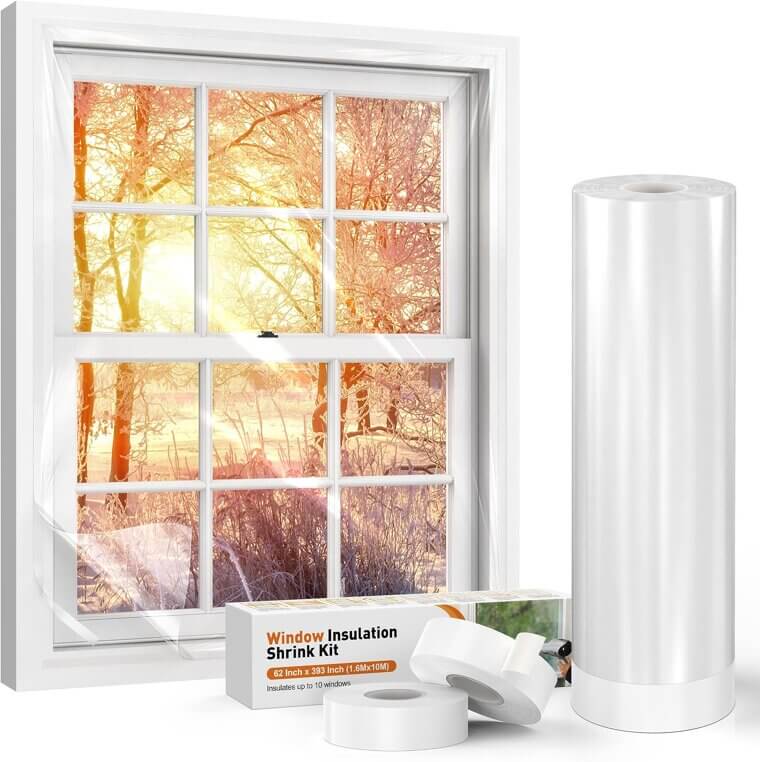 Winter Window Insulation Kit - Keep Warm and Save Energy - Don’t Miss the 25% Discount!