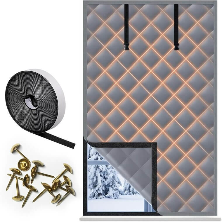 Thermal Window Cover: Insulated Blackout Curtain for Winter Comfort - Now 43% Off!