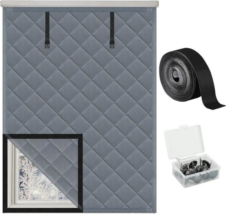 Winter Window Cover: Insulated Comfort for Your Home - Enjoy 33% Off!