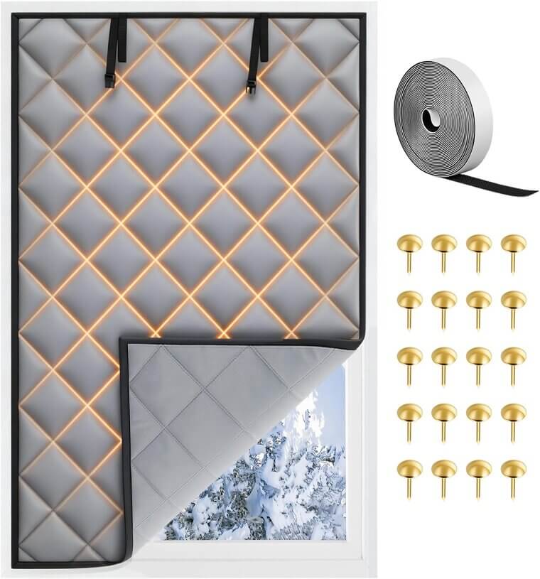 Thermal Window Cover - Insulate & Save Energy All Year! - Enjoy 27% Off!