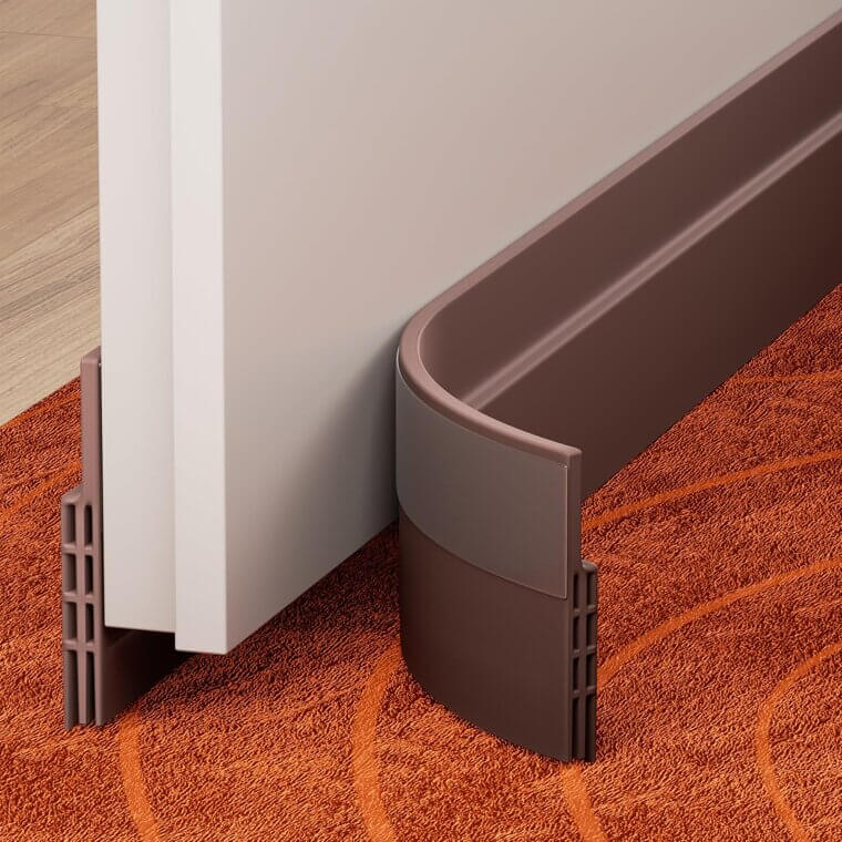 GroTheory Door Draft Stopper - Soundproof Your Home Comfortably - Don’t Miss the 13% Discount!