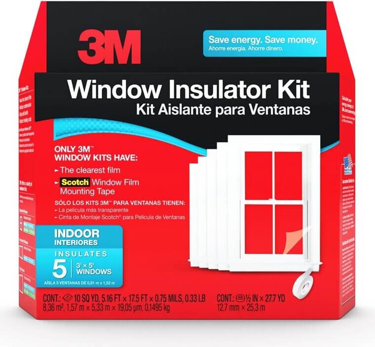 3M Window Insulation Kit - Keep Your Home Cozy - Now 54% Off!