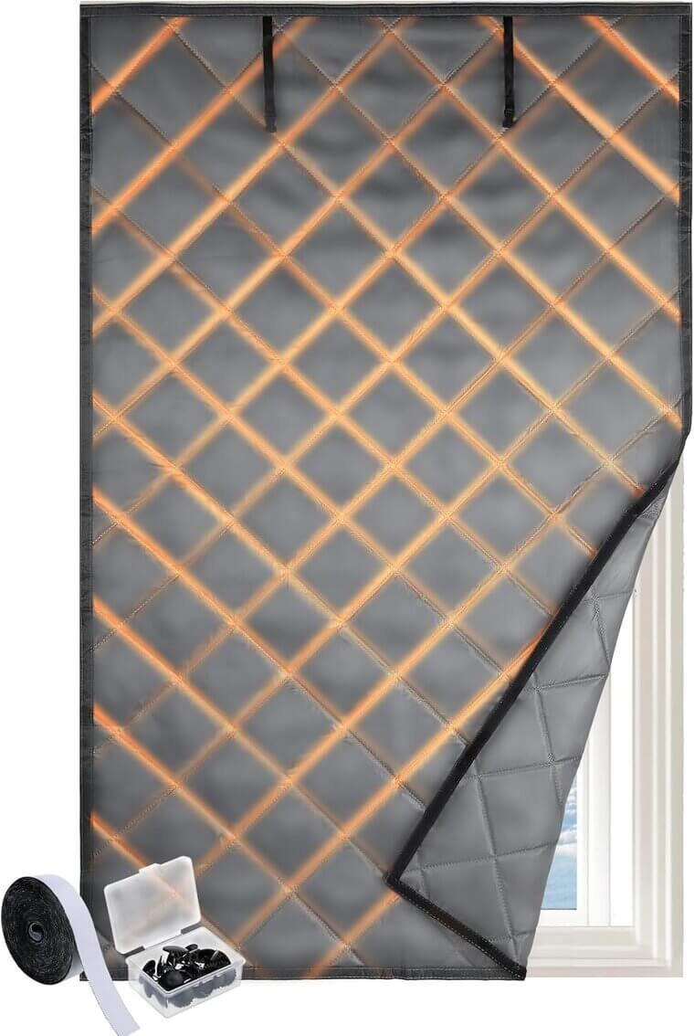 Blackout Thermal Curtains - Cozy Winter Insulation for Your Home - Now 26% Off!