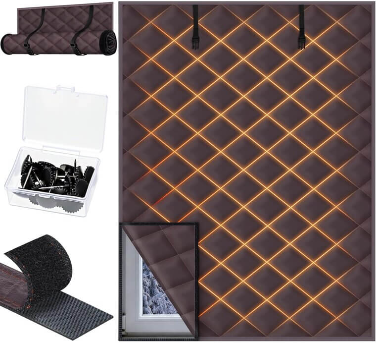 Winter Thermal Curtains - Insulate Your Home with Style - Now 19% Off!