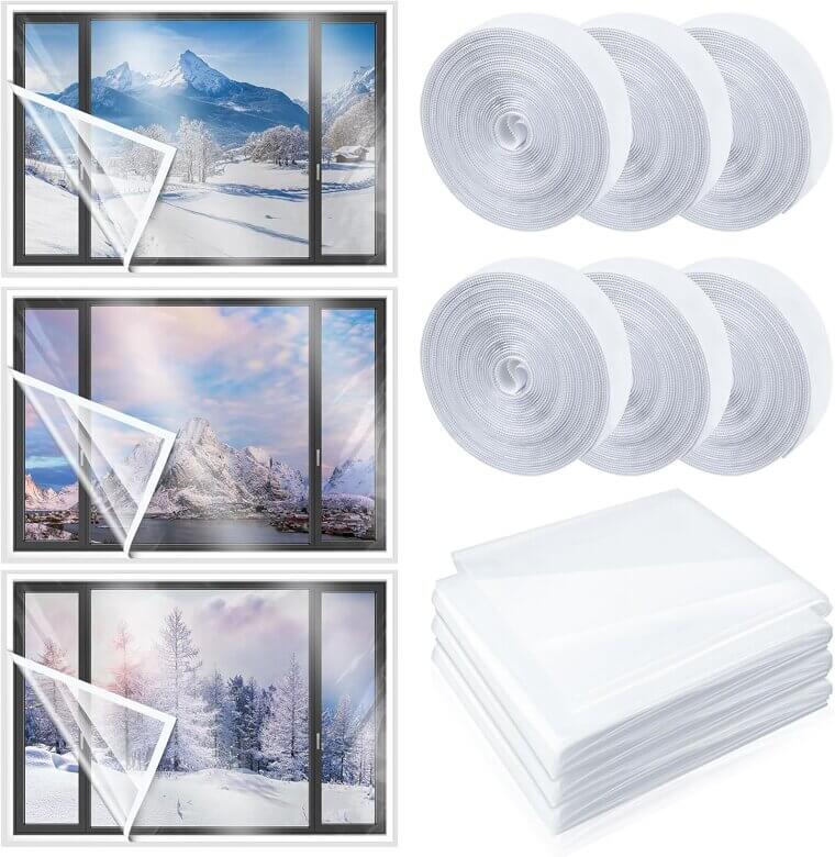 Winter Window Insulation Kit: Keep Warm & Save Energy - Now 49% Off!