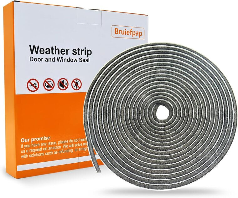 Bruiefpap Weather Stripping: Seal Your Home Comfortably - Now 12% Off!