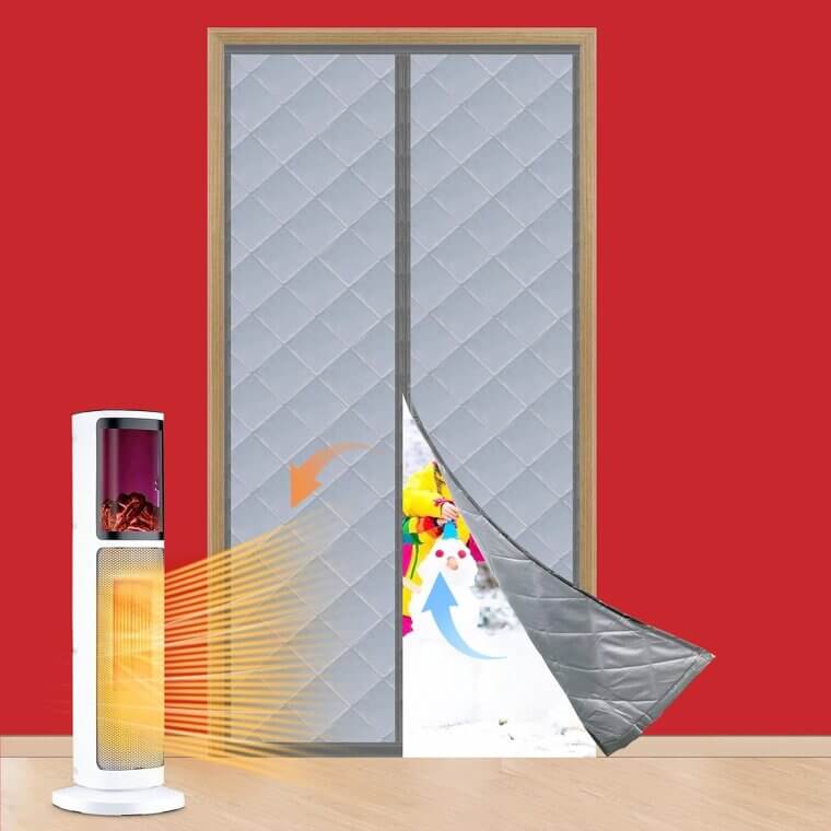 Thermal Door Curtain - Perfect for Winter Comfort - Now 5% Off!