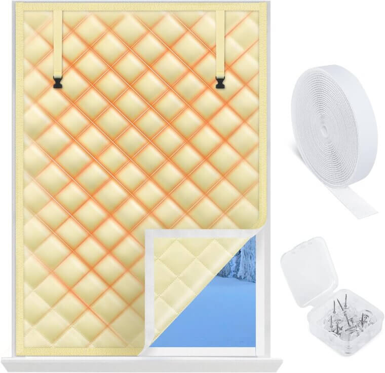 Thermal Window Cover - Insulate & Save Energy! - Don’t Miss the 33% Discount!