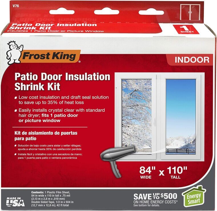 Frost King Window Kit - Clear Protection for Large Windows 